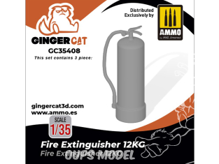 Ginger Cat accessoire GC35408 Extincteur 12kg 1/35