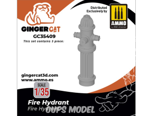 Ginger Cat accessoire GC35409 Borne d'incendie 1/35