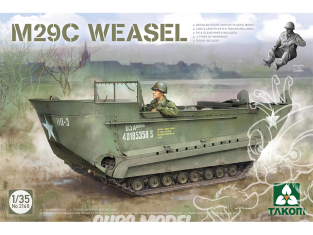 Takom maquette militaire 2168 M29C Weasel 1/35