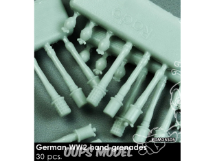 Rado miniatures accessoire RDM35S05 Grenades à main Allemande WWII 1/35