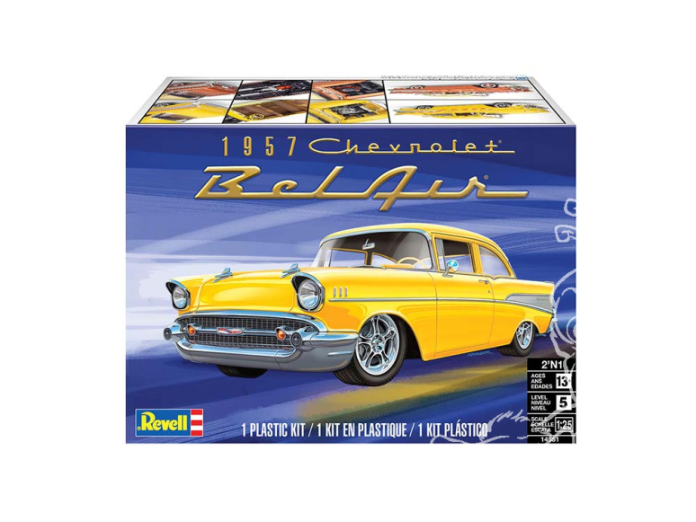 Revell US maquette voiture 14551 Chevy Bel Air 1957 1/25