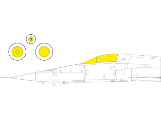 Eduard Express Mask EX1019 F-5E TFace Afv Club / Eduard 1/48