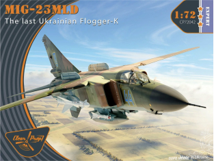 Clear Prop maquette avion CP72042 MiG-23MLD Le dernier Flogger ukrainien-К EXPERT KIT 1/72