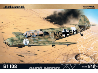 EDUARD maquette avion 8078 Messerschmitt Bf 108 ProfiPack Edition Réédition 1/48