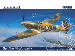 EDUARD maquette avion 84198 Spitfire Mk.Vb Early WeekEnd Edition 1/48