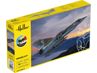 Heller maquette avion 56493 STARTER KIT Mirage IV P inclus colle et peintures 1/48