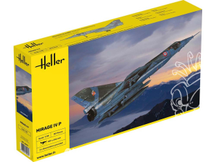 Heller maquette avion 80493 Mirage IV P inclus colle et peintures 1/48