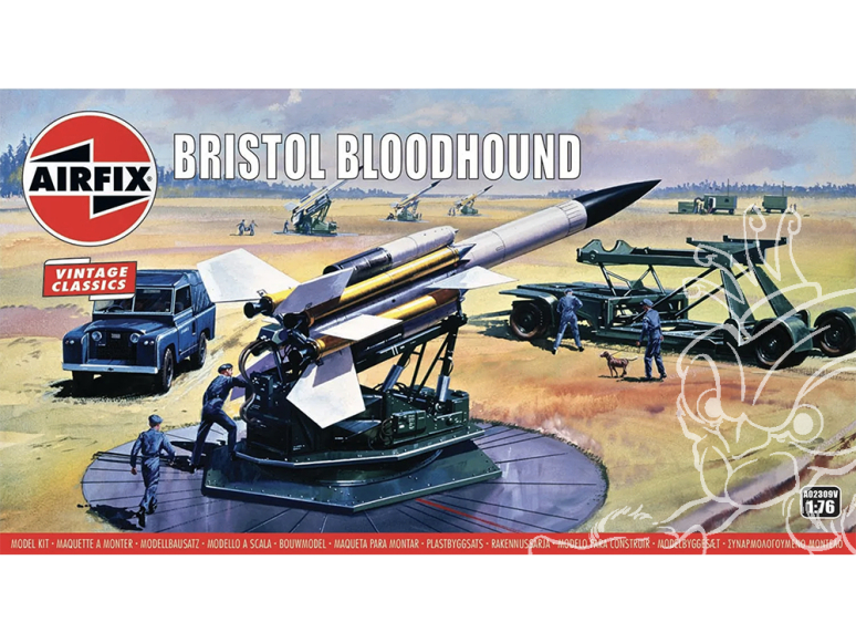 Airfix maquette militaire A02309V Bristol Bloodhound 1/76