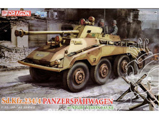 Dragon maquette militaire 6836 Sd.Kfz.234/4 Panzerspahwagen avec vision nocturne Falke 1/35