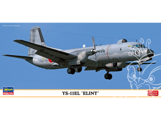 HASEGAWA maquette avion 10858 YS-11EL "Machine de mesure électronique" 1/144