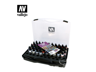 Vallejo Malette Game Air 72872 Couleurs Game Air 64 x 17ml + 1 x 85ml