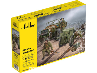 Heller maquette militaire 30326 DIORAMA DUNKERQUE 1/35