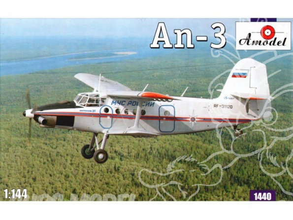 Amodel maquettes avion 1440 ANTONOV An-3 1/144