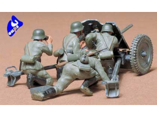 tamiya maquette militaire 35035 Ger. 37mm Anti-tank Gun 1/35