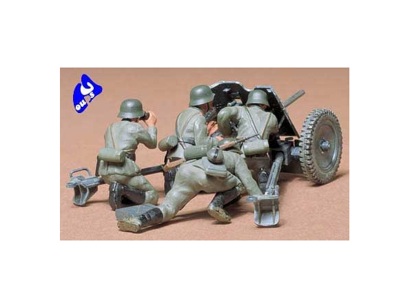 tamiya maquette militaire 35035 Ger. 37mm Anti-tank Gun 1/35