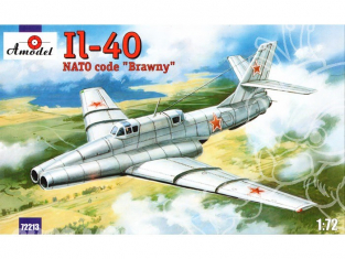 Amodel maquettes avion 72213 ILYUSHIN IL-40 "Brawny" 2E PROTOTYPE 1/72