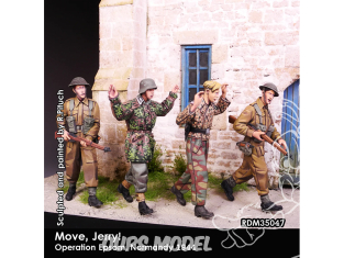 Rado miniatures figurines RDM35047 Bouge Jerry ! Operation Epsom Normandie 1944 1/35