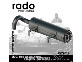 Rado miniatures accessoire RDM16S01 Filtre à air tropical StuG 1/16