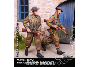 Rado miniatures figurines RDM35046 Bouge Jerry ! Troupe britannique / Commonwealth 1943-45 1/35