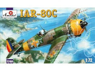 Amodel maquettes avion 72168 IAR-80C CHASSEUR ROUMAIN 1/72