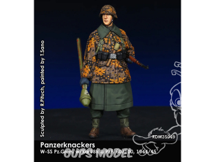 Rado miniatures figurines RDM35048 Panzerknackers Waffen SS Pz.Grenadier w/ Panzerfaust & Kar98k 1944-45 1/35