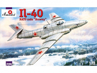 Amodel maquettes avion 72158 ILYUSHIN IL-40 "Brawny" 1/72