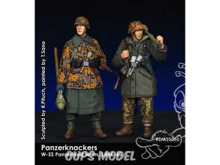 Rado miniatures figurines RDM35050 Panzerknackers Waffen SS Panzerfaust Team 1944-45 1/35