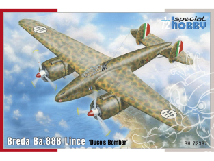 Special Hobby maquette avion 72397 Breda Ba.88B Lince Duce's Bomber 1/72