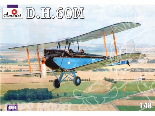 AMODEL maquette avion 4804 DE HAVILLAND DH.60M "Metal Moth" 1/48