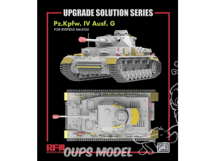 Rye Field Model maquette militaire 2062 Set amélioration Pz.Kpfw.IV Ausf.G 1/35