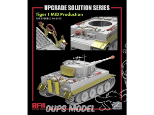 Rye Field Model maquette militaire 2065 Set amélioration Tigre I MID Production 1/35
