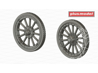 Plus Model Dp3030 Roues pour un Canadian MG carier Pattern A 1/35