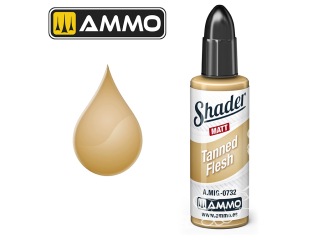 MIG Shader Matt acrylique 732 Chair bronzée 10ml