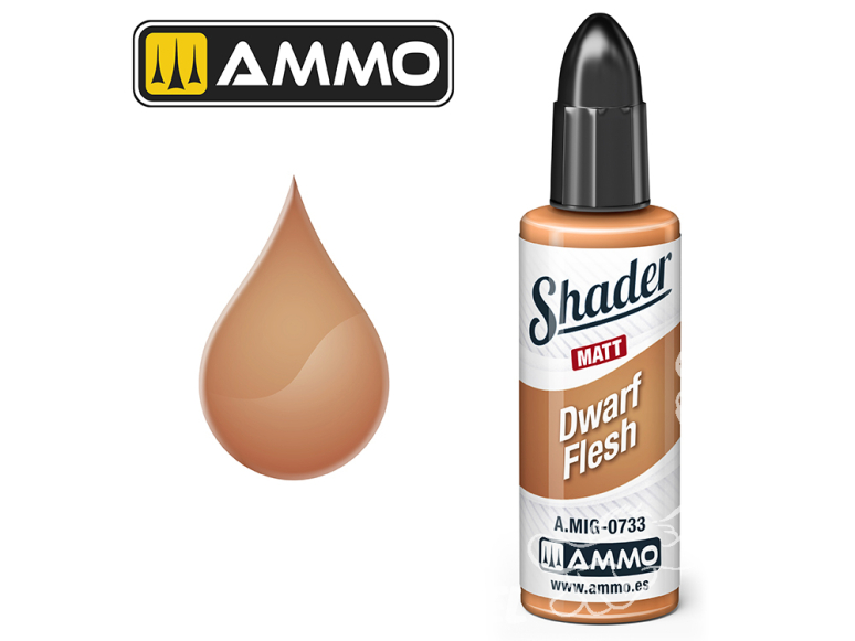 MIG Shader Matt acrylique 733 Chair dwarf 10ml