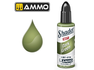 MIG Shader Matt acrylique 739 Vert foncé 10ml