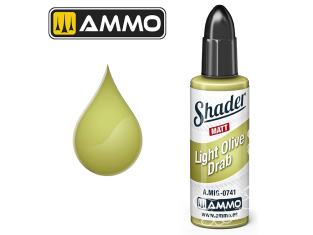 MIG Shader Matt acrylique 741 Olive drab clair 10ml