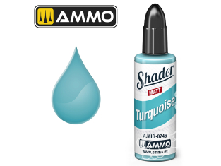 MIG Shader Matt acrylique 746 Turquoise 10ml