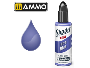 MIG Shader Matt acrylique 750 Bleu Ultra 10ml