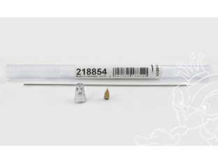 Harder & Steenbeck AEROGRAPHE 218854 Ensemble d'aiguilles et buses Chrome 0,2mm pour HANSA 181, 281, 381 et 451