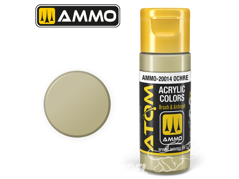 ATOM MIG peinture acrylique 20014 Ocre - Ochre 20ml