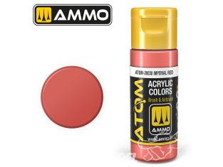 ATOM MIG peinture acrylique 20030 Rouge impérial - Imperial Red 20ml