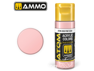 ATOM MIG peinture acrylique 20039 Rose chair - Pink Flesh 20ml