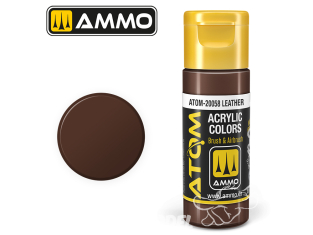 ATOM MIG peinture acrylique 20058 Cuir - Leather 20ml