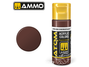 ATOM MIG peinture acrylique 20062 Schokobraun RAL8017 20ml