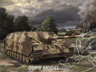 Revell maquette militaire First diorama 63359 Model Set Jagdpanzer IV (L/70) inclus peintures principale colle et pinceau 1/76