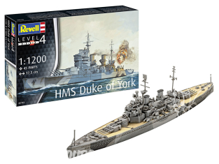 revell maquette bateau 05182 HMS Duke of York 1/1200