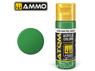 ATOM MIG peinture acrylique 20090 Vert Troll - Troll Green 20ml