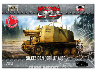 First to Fight maquette militaire pl106 Sd.Kfz 138/1 GRILLE AUSF.H 1/72