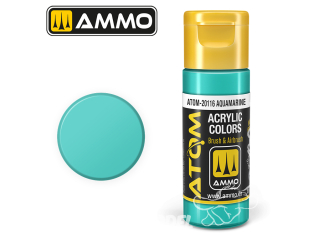 ATOM MIG peinture acrylique 20116 Aquamarine 20ml