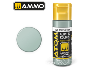 ATOM MIG peinture acrylique 20130 Gris pale RLM76 - Pale Grey RLM76 20ml